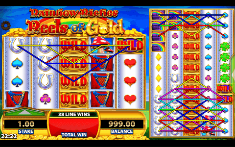 Rainbow Riches Reels of Gold View