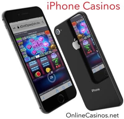 iPhone Casinos Showing a Slot Game