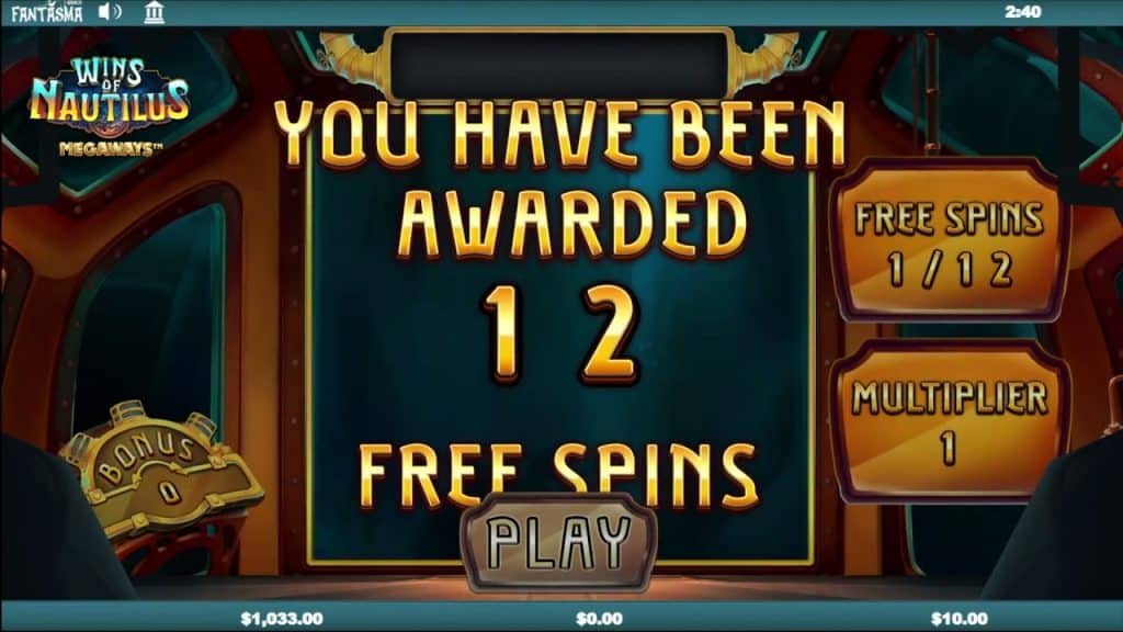 Wins of Nautilus Megaways Online Slot