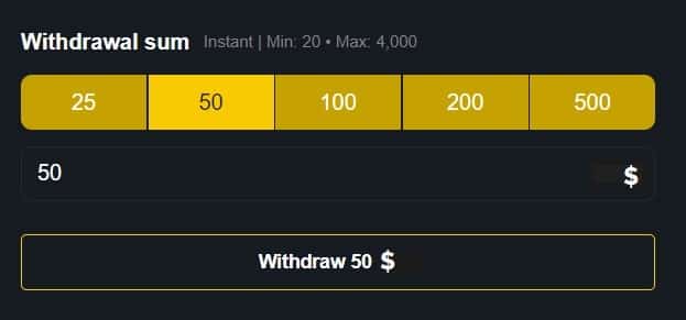 Mastercard Casino Example Withdrawal Sum 