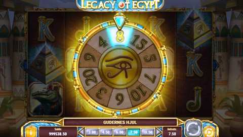 Legacy of Egypt Slot Playing and Winning Free Spins