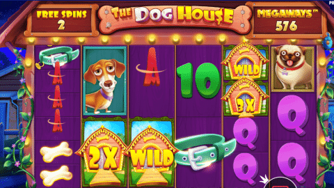 The Dog House Megaways Slot Online Screenshot 2022