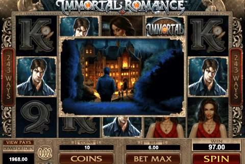 Immortal Romance Slot Machine Play View