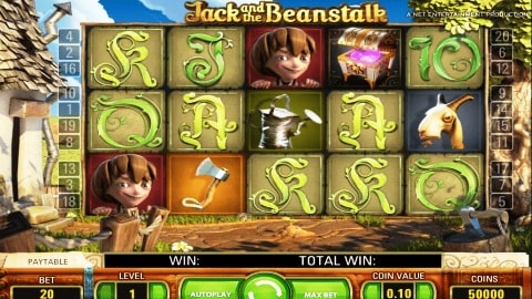 Playing Jack and the Beanstalk Online Slot Game