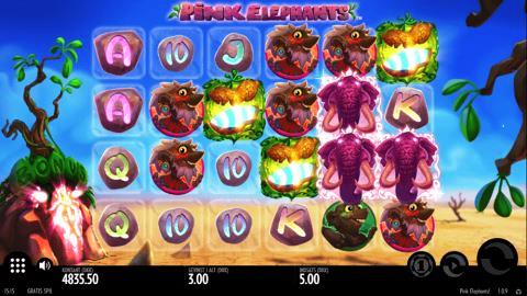 Pink Elephants Slot Game Online Play View