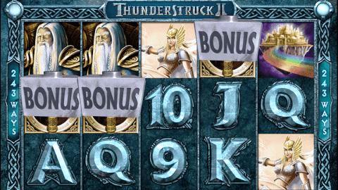 Thunderstruck 2 Slot Machine Play View