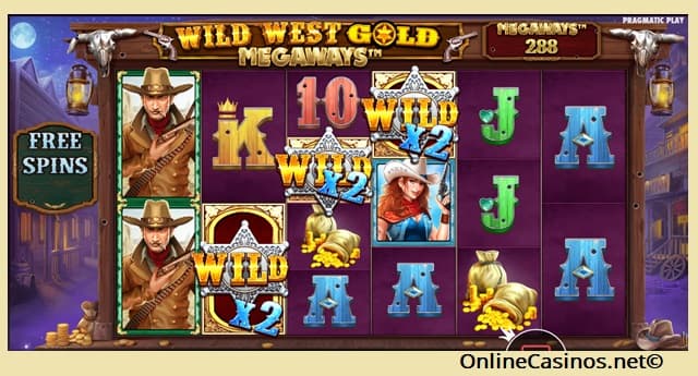 Wild West Gold Megaways Slot Game Onlnie view