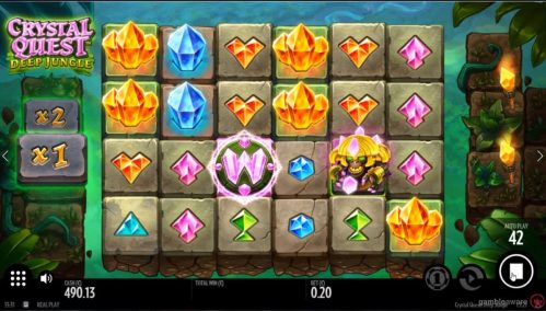 Crystal Quest: Deep Jungle Slot Free Play
