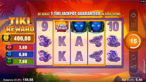 Tiki Reward Slot Free Play